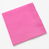 Bright Pink Beverage Napkins - 32ct